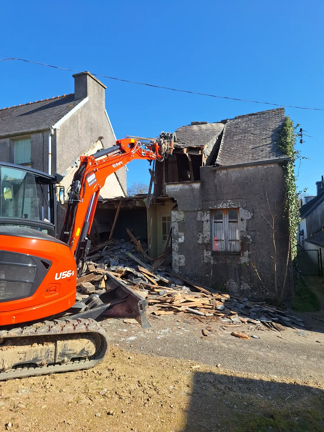entreprise terrassement scrignac